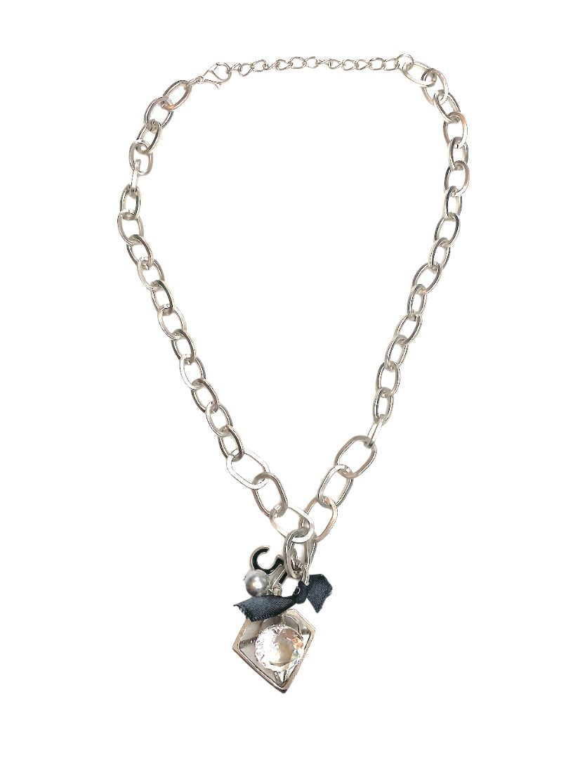 Collier sautoir fantaisie Chaîne