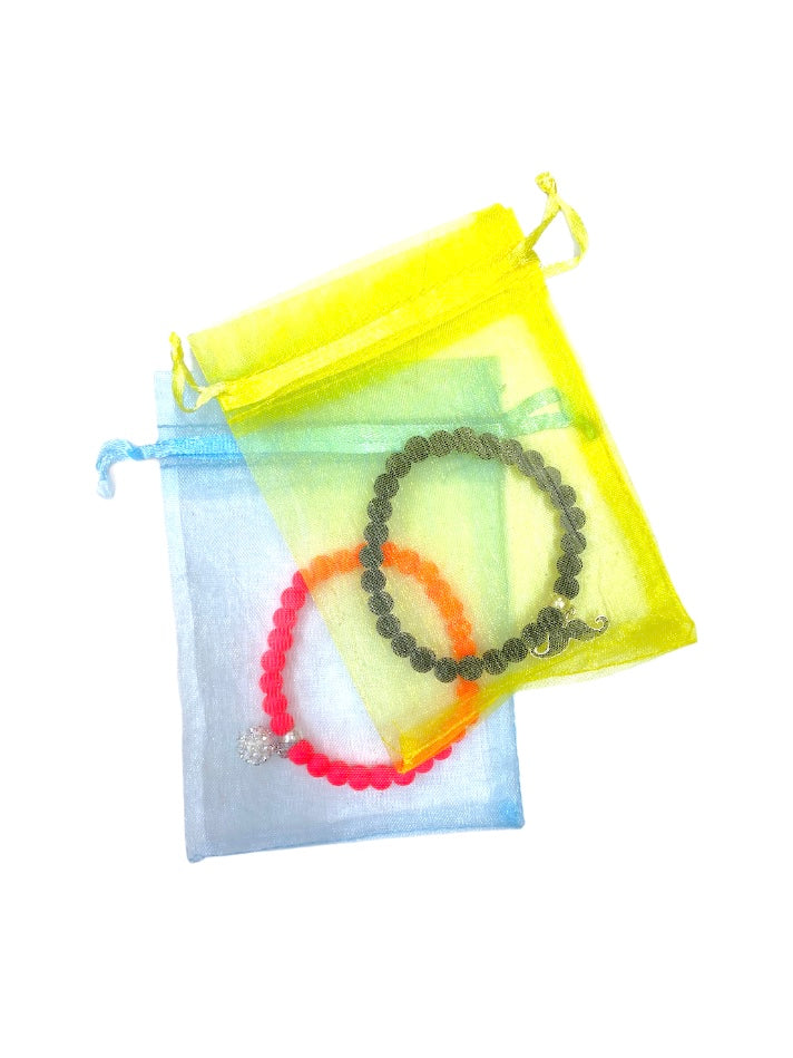 Pack Bracelet fantaisie fluo #PCB001 (x20)