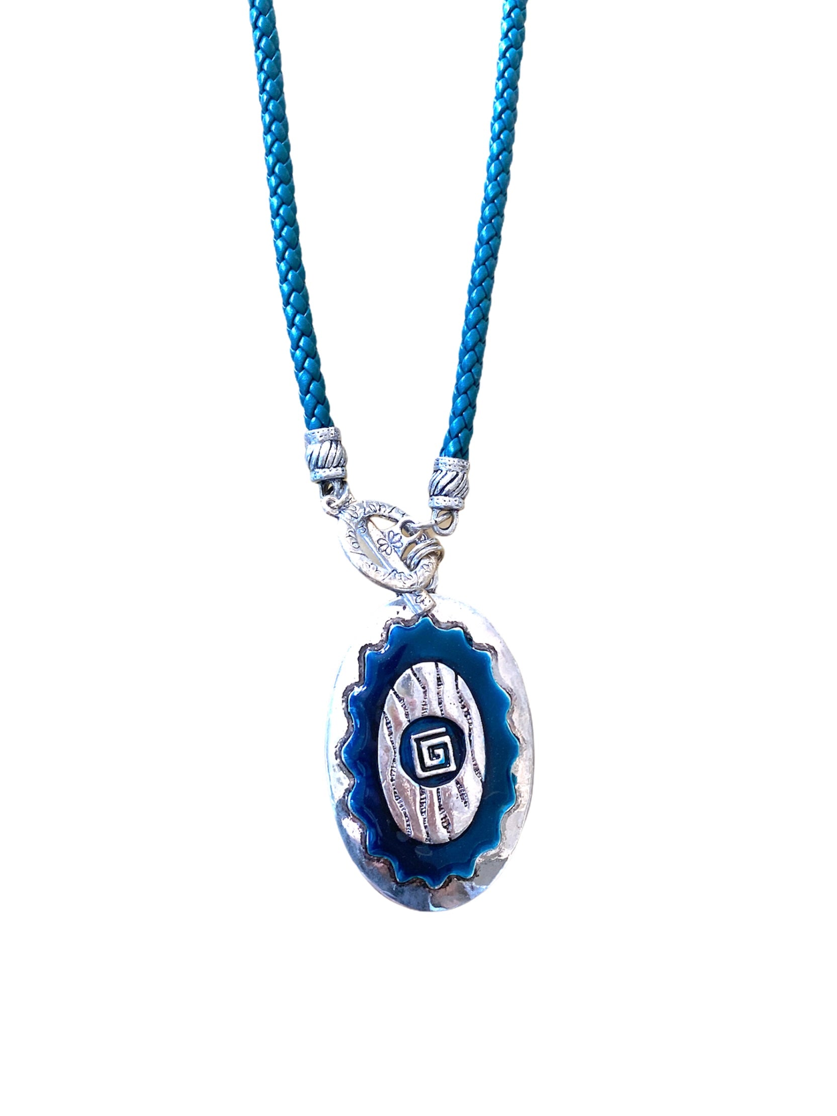 Collier fantaisie sautoir rond #CL9215 (x6)