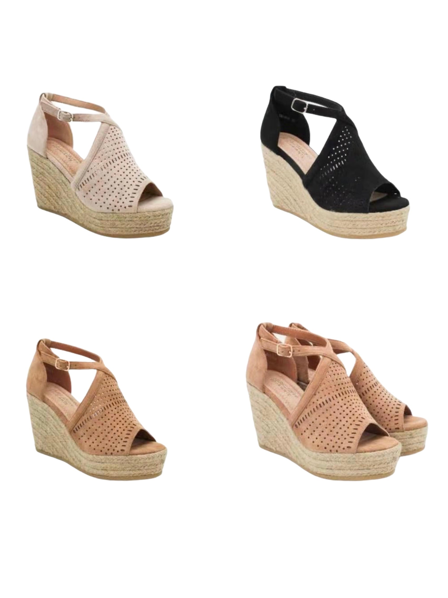 Chaussures talons compensés VANESSA (x12)