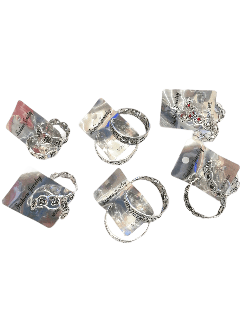 LOT DE 6 - Boucles d'oreilles créoles à motif vintage ethnique 1,50€/paire | Grossiste-pro