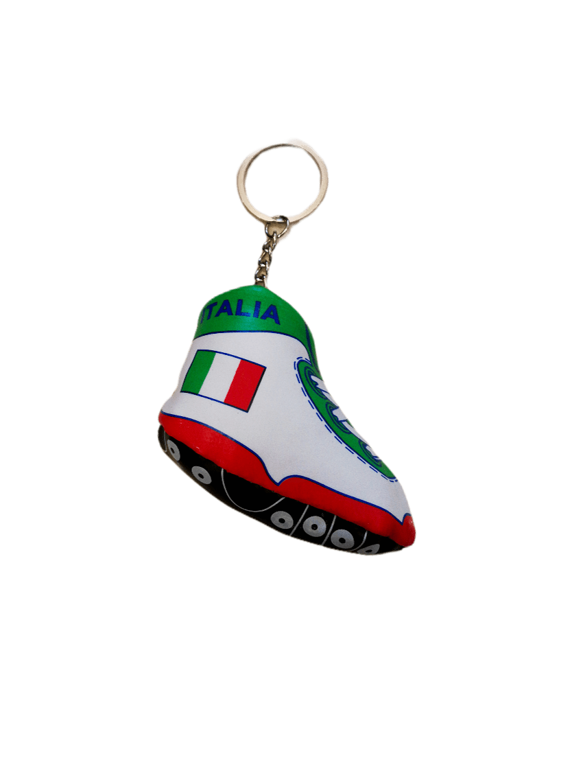 LOT DE 6 - Porte-clé foot drapeau Italie 1,00€/unité | Grossiste-pro