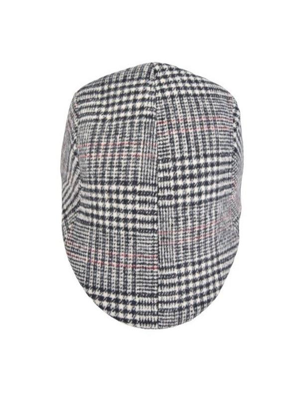 Béret homme motif carreaux prince de galles (x12) 2,50€/unité | Grossiste-pro