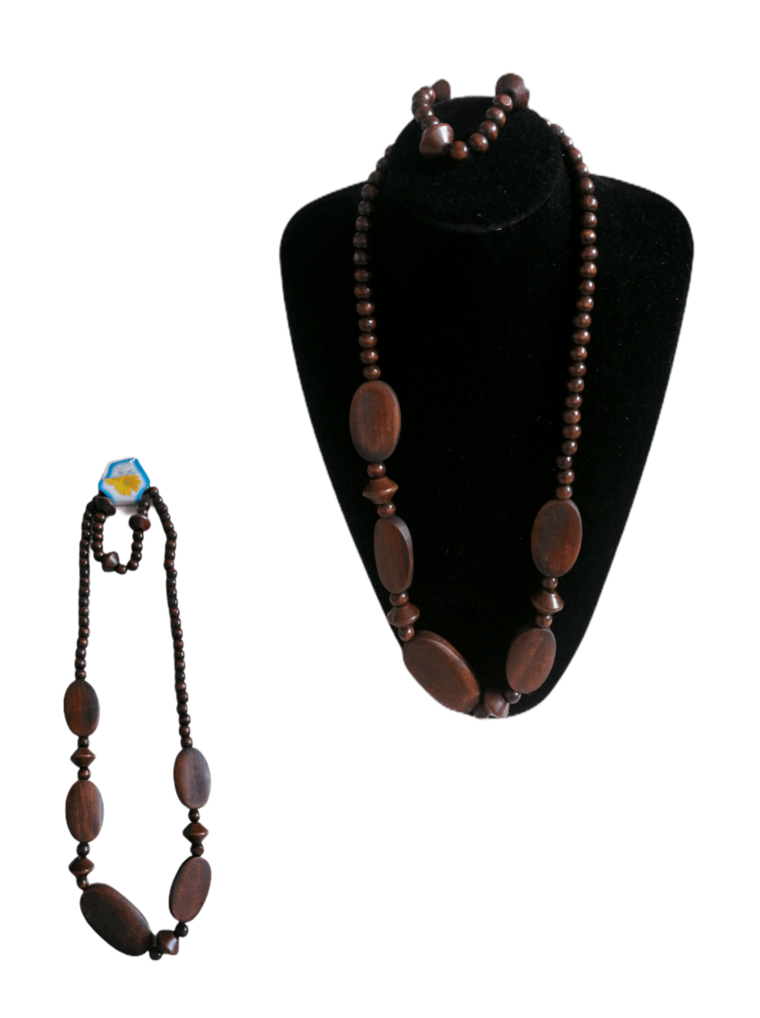 Parure Collier Bracelet bois (x12)