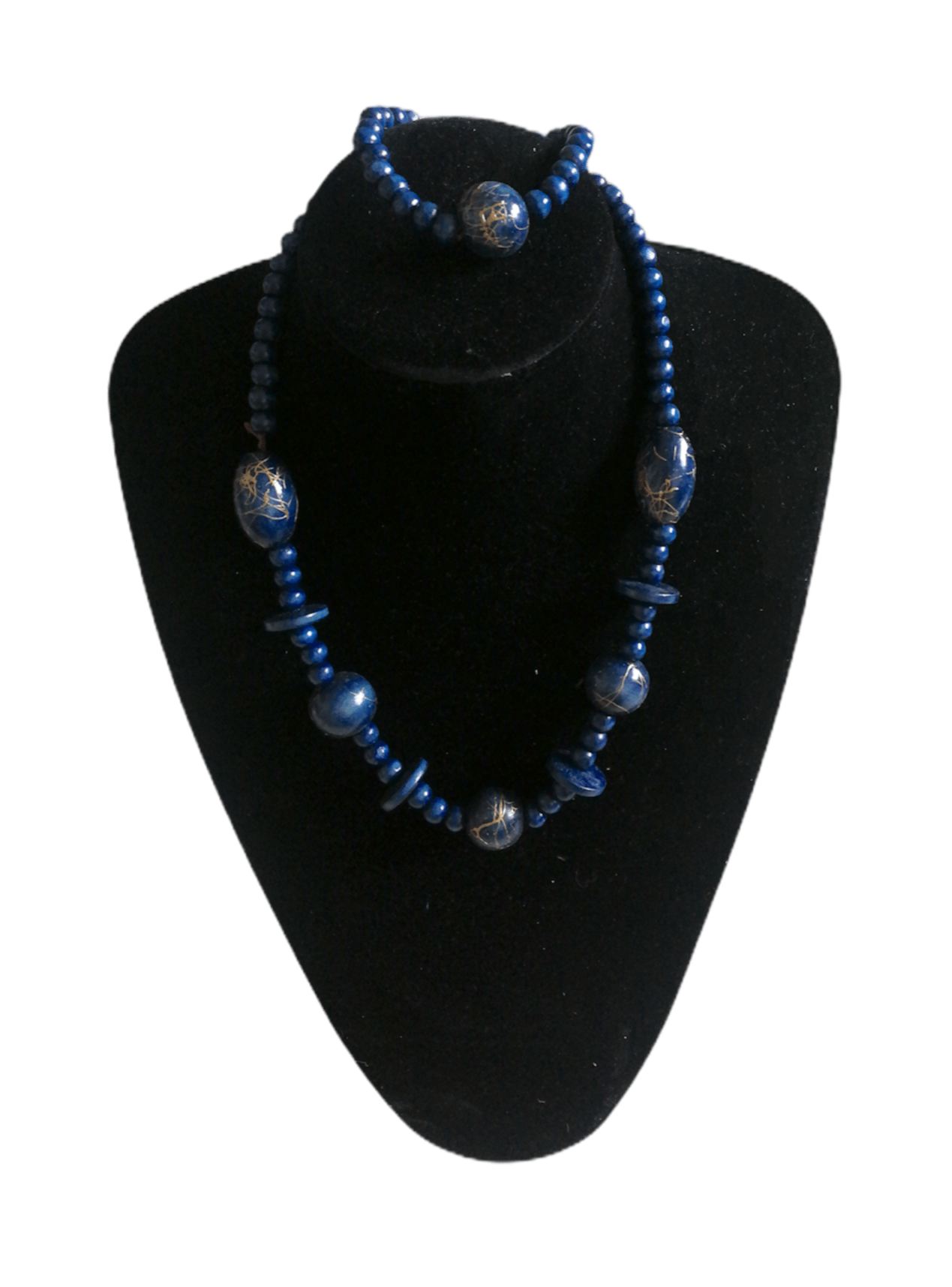 LOT DE 12 - Parure Collier Bracelet bois 1,50€/unité | Grossiste-pro