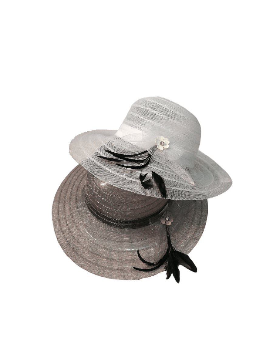 Chapeau transparent événement mariage - Grossiste-pro