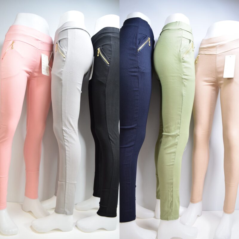 Pantalon Jean 4 motif Fermeture aux poches (x12)