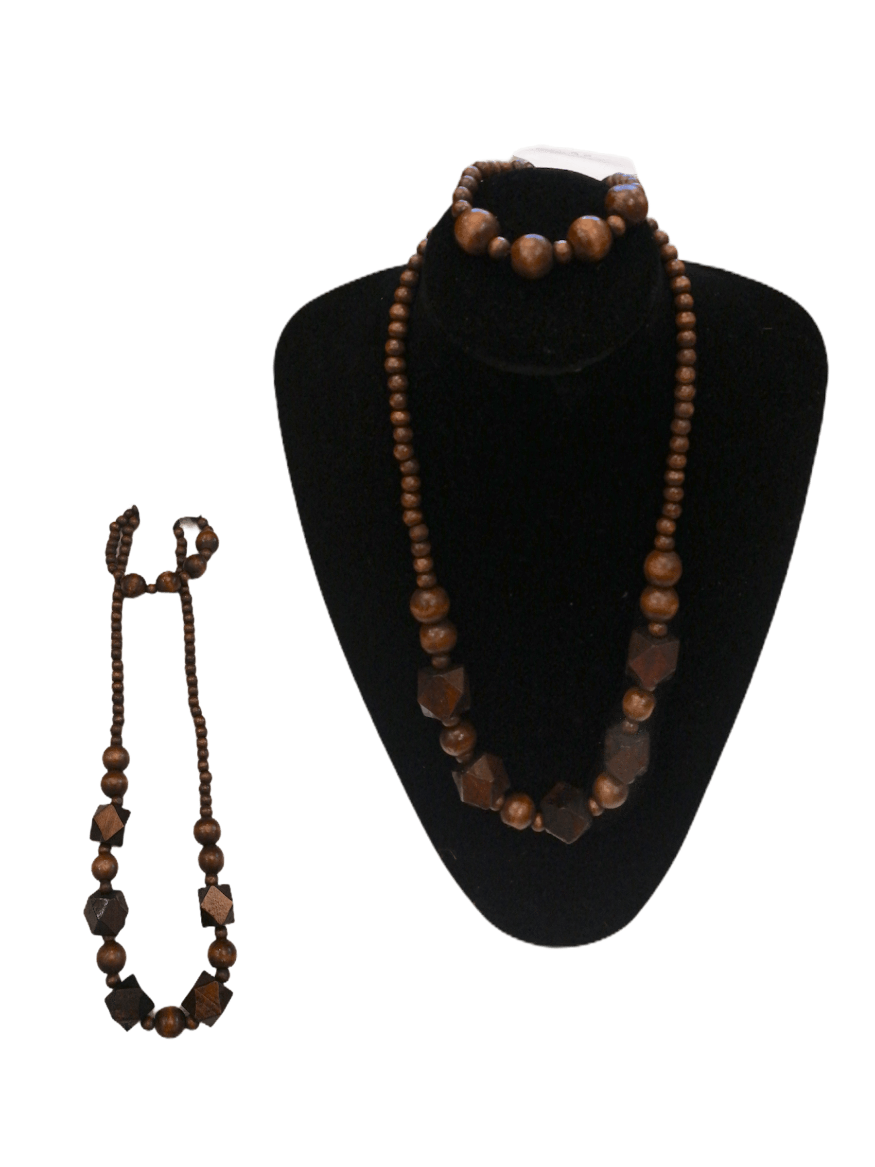 LOT DE 12 - Parure Collier Bracelet bois 2,00€/unité | Grossiste-pro