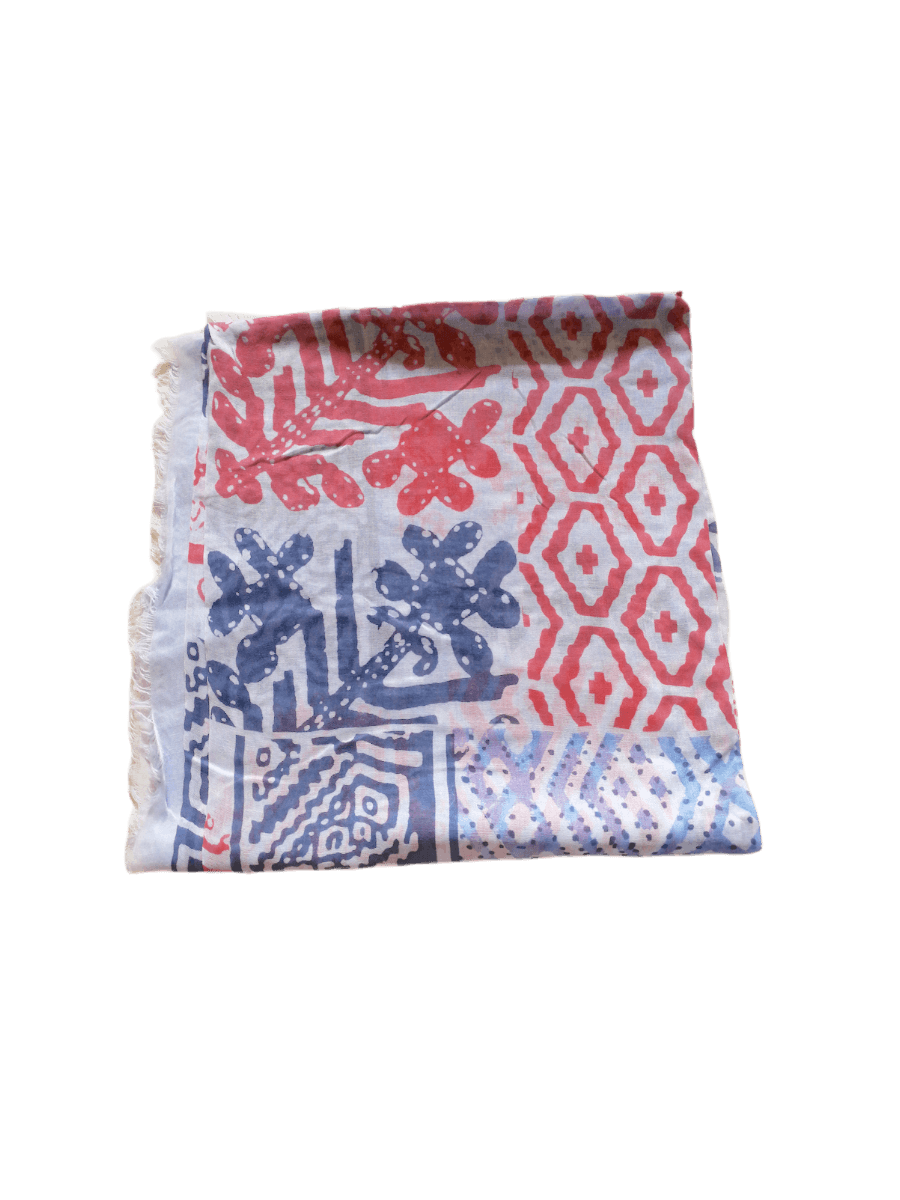 Foulards motif dessin aztèque (x6) 3,90€/unité | Grossiste-pro