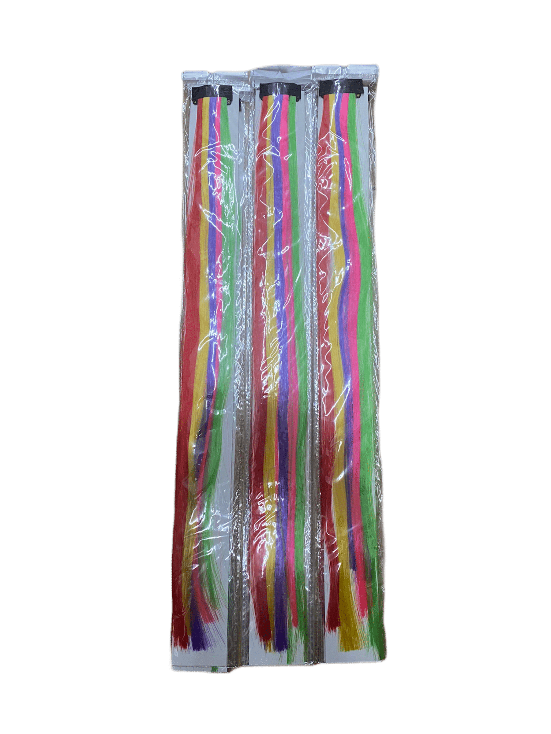LOT DE 12 - Extensions mèches fluo clips 0,75€/unité | Grossiste-pro