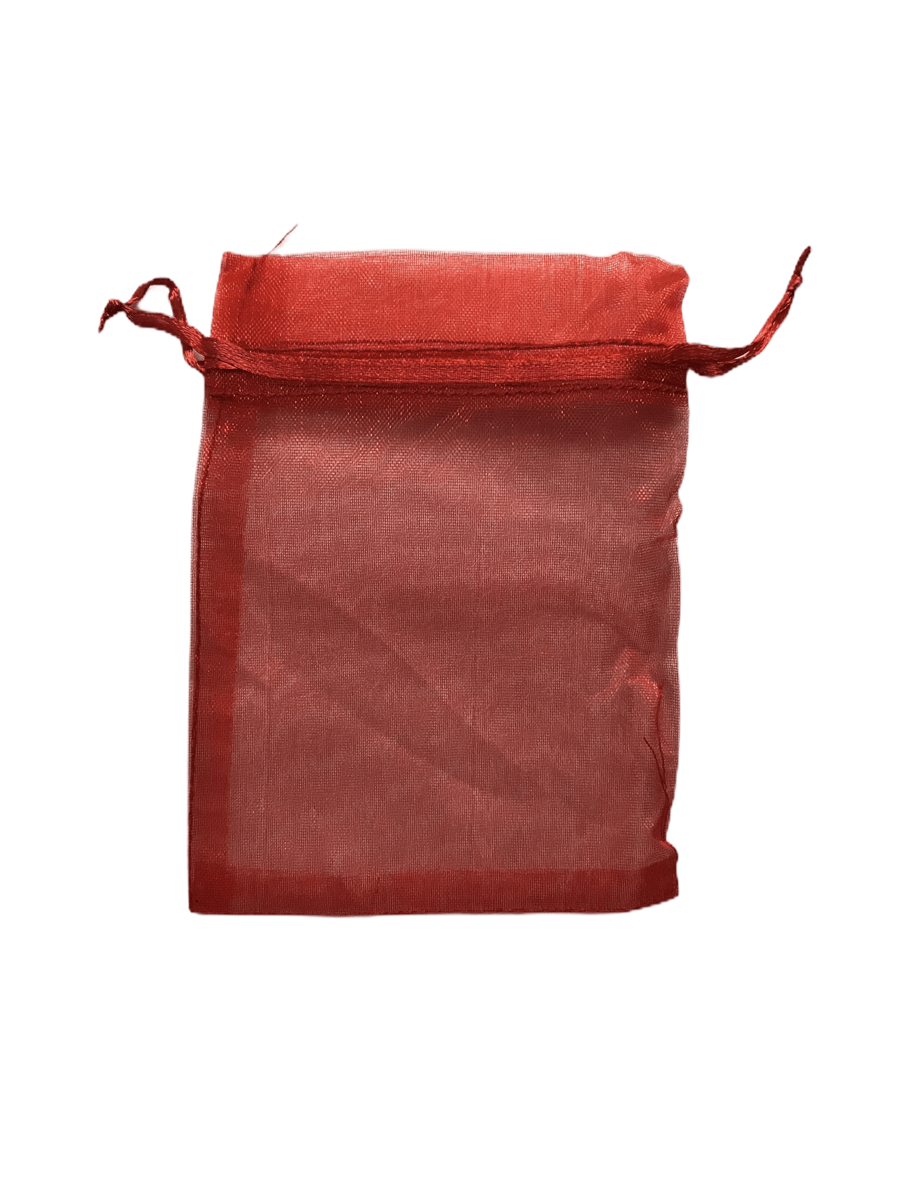 Sacs organza rouge (x50) | Grossiste-pro