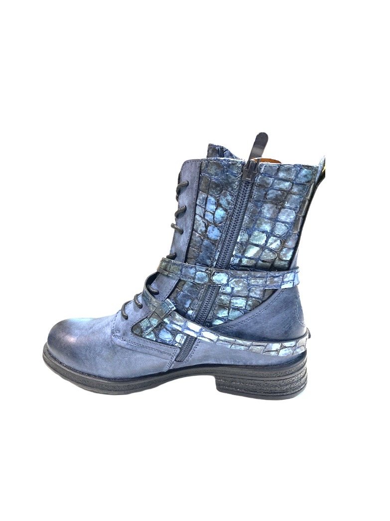 Bottines effet écailles boots CHARLIE (x12) 20,00€/paire | Grossiste-pro