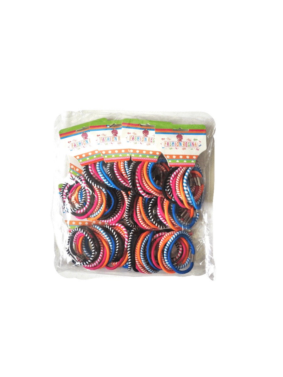 Paquet de 8 Élastiques cheveux (x12) 0,50€/paquet