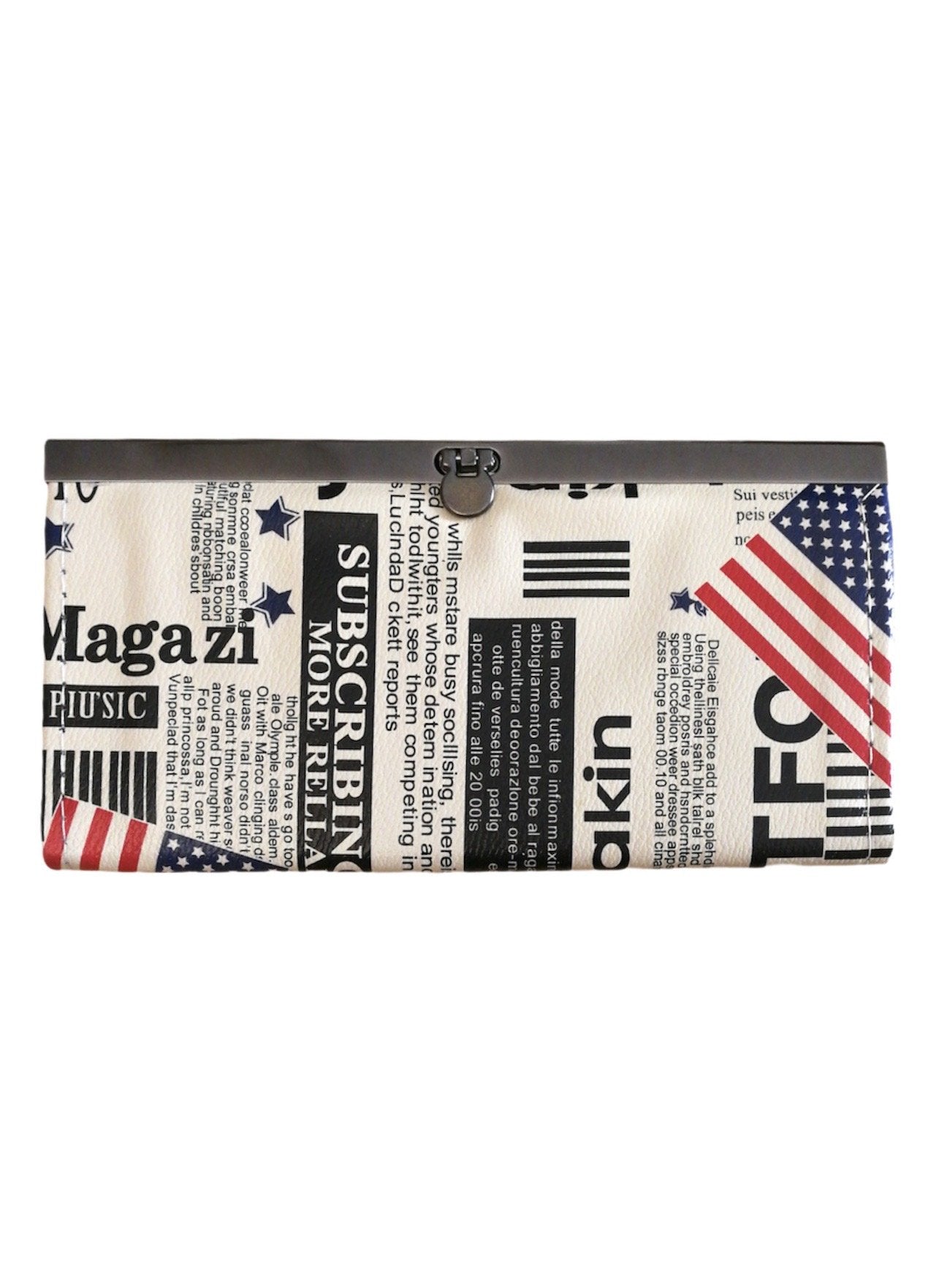 LOT DE 12 - Portefeuille compagnon imprimé USA 2,00€/unité | Grossiste-pro