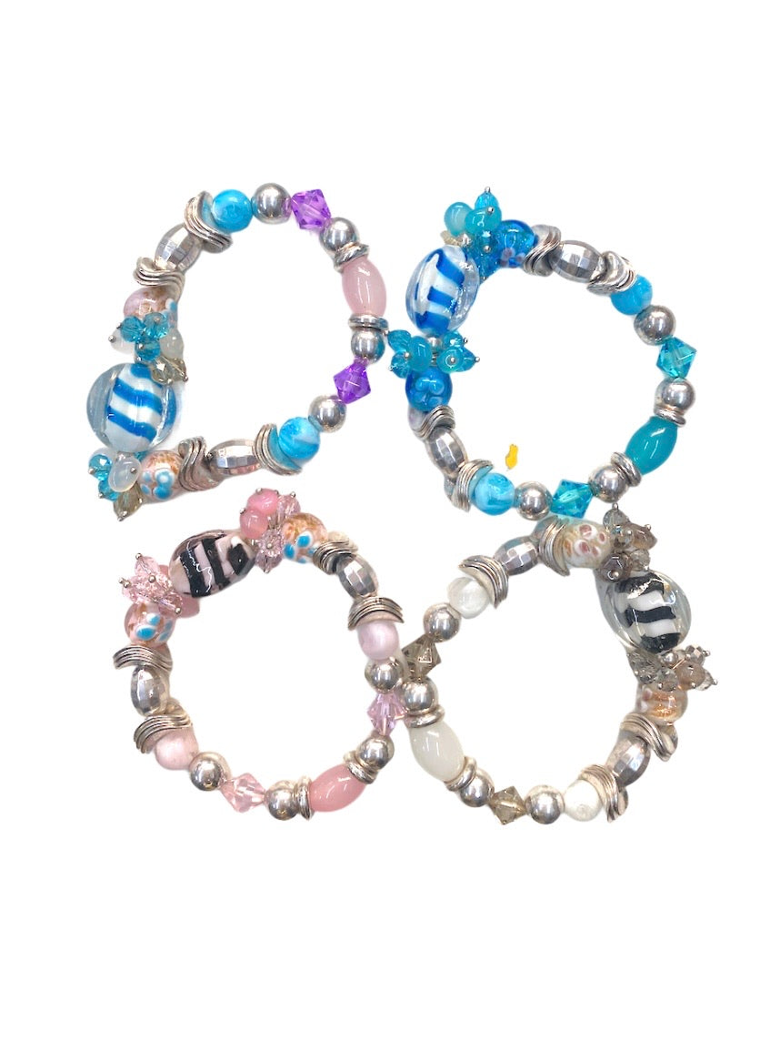 Bracelets fantaisie Sophia (x12)