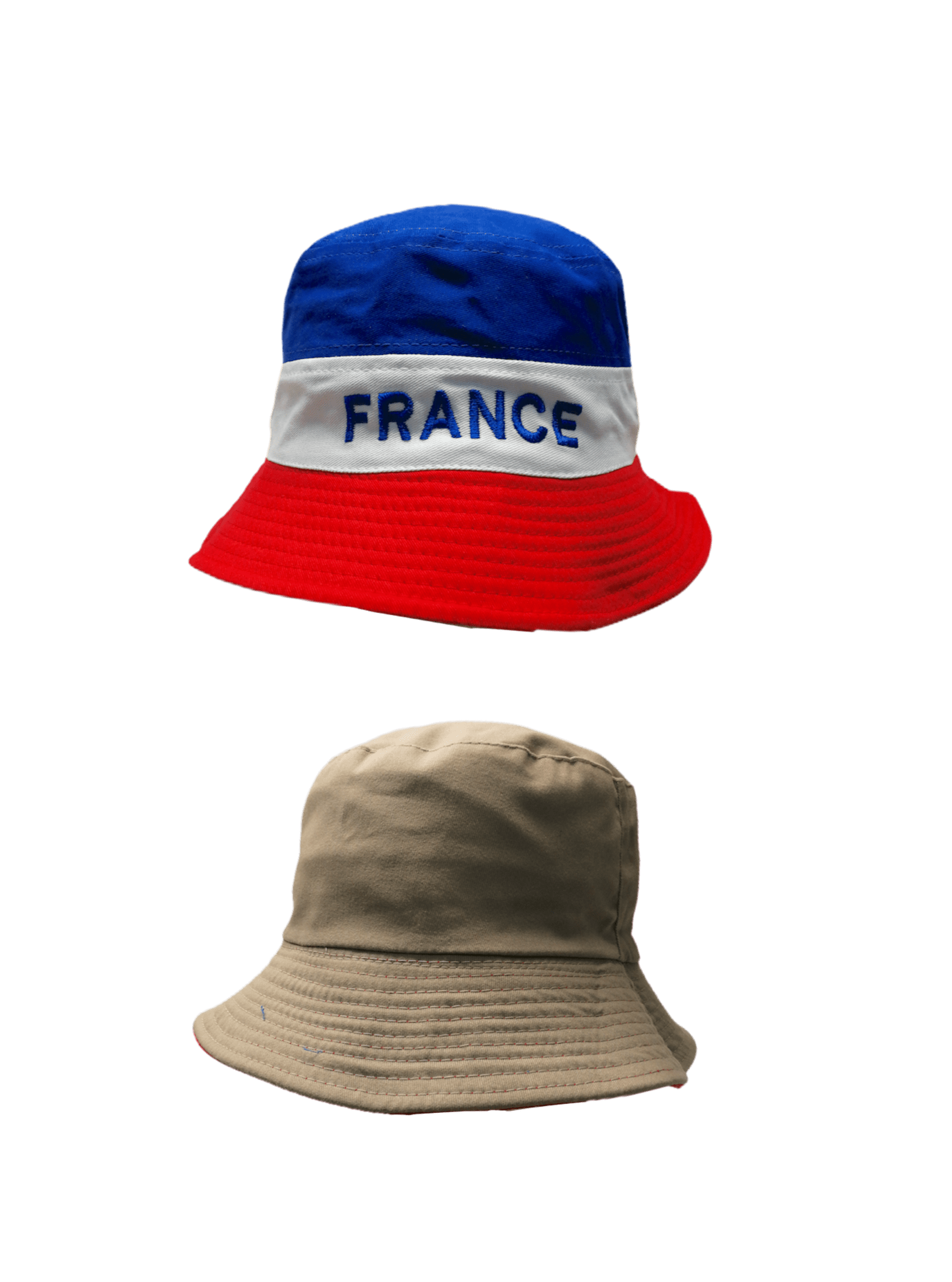 Chapeaux bob France réversible (x6) 3,50€/unité | Grossiste-pro