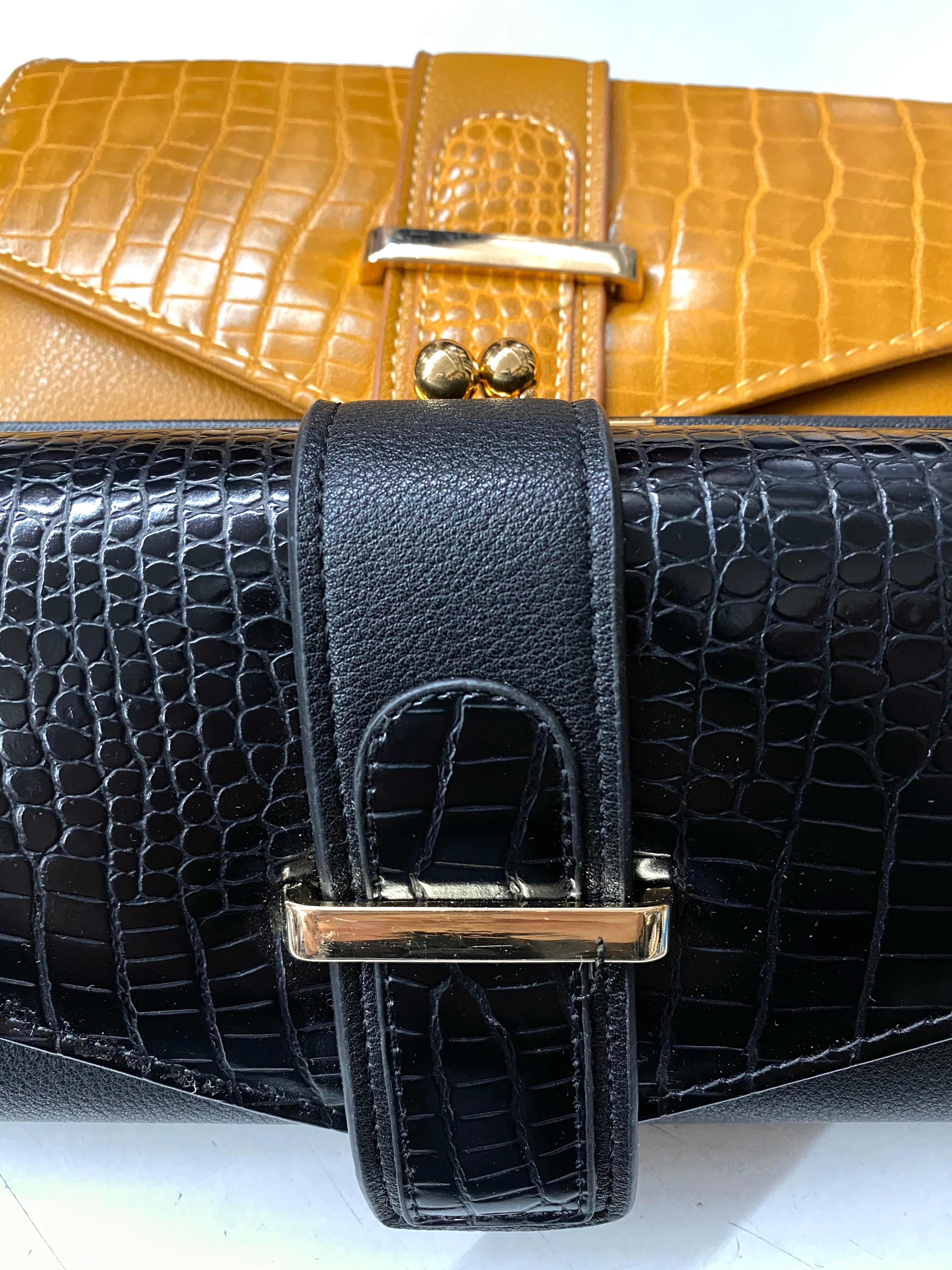 Portefeuilles compagnon effet croco (x6)