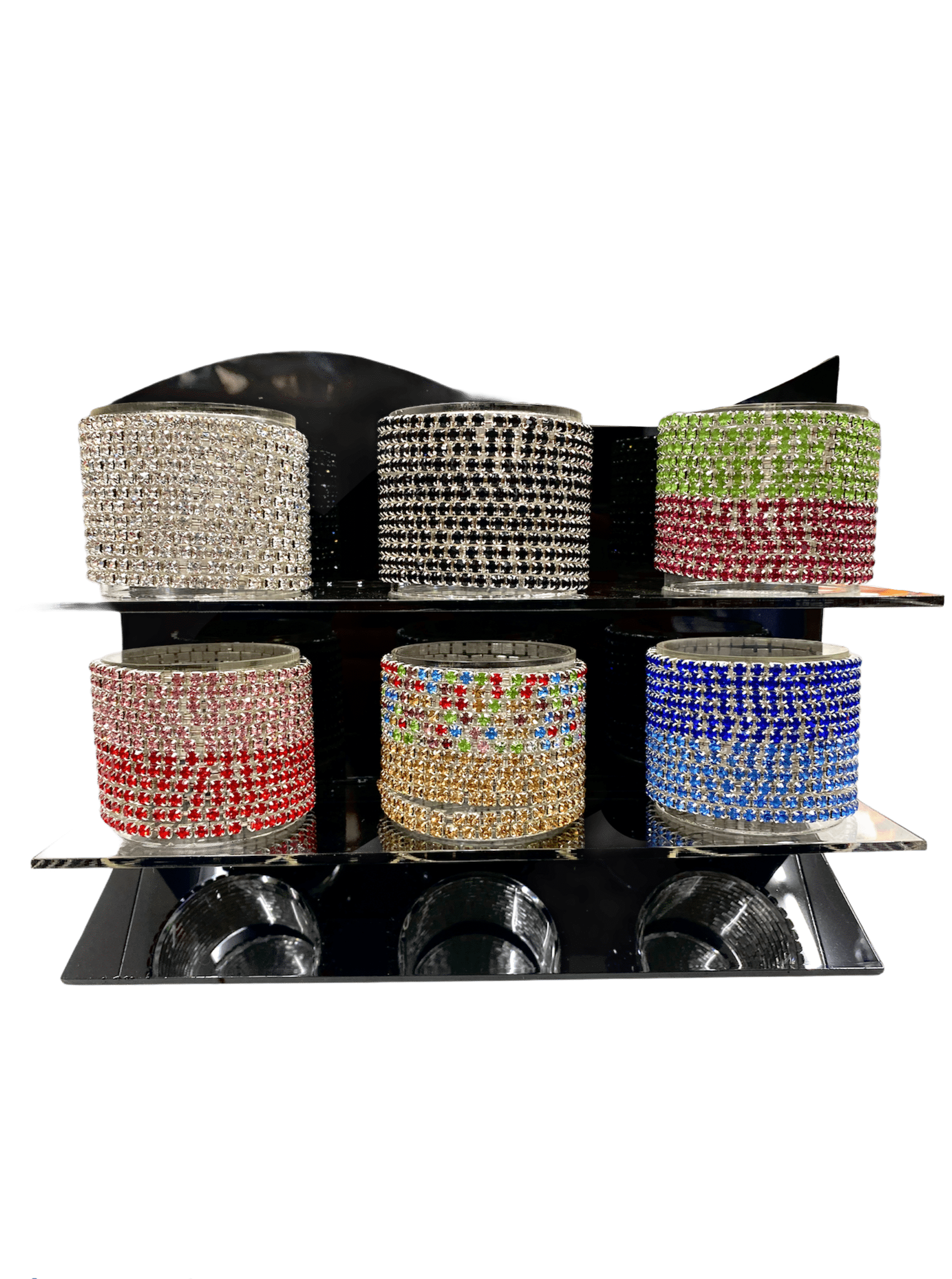 Bracelets strass (x72) 0,50€/unité | Grossiste-pro