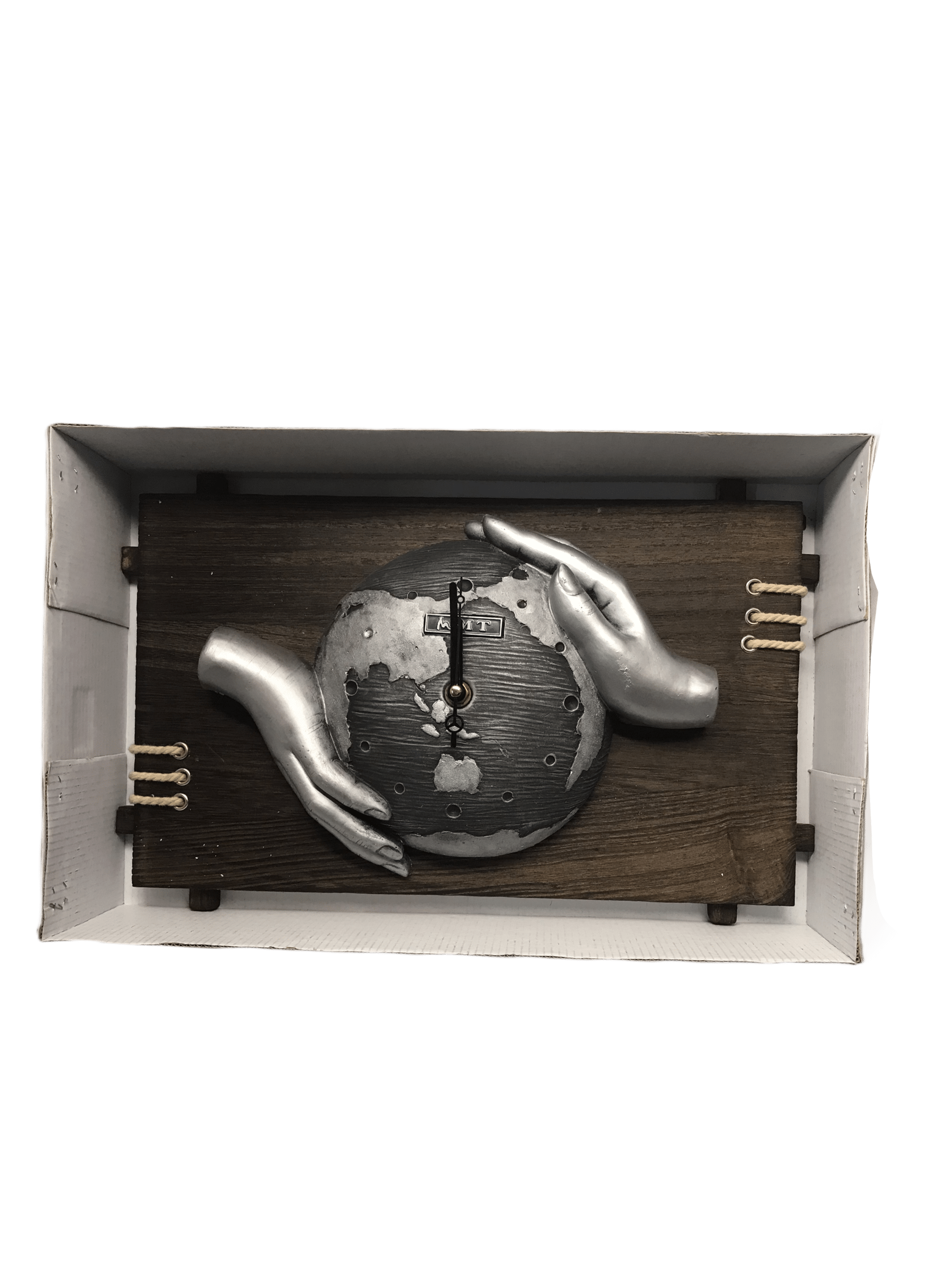 LOT DE 2 - horloge murale planète Terre 9,90€/unité | Grossiste-pro