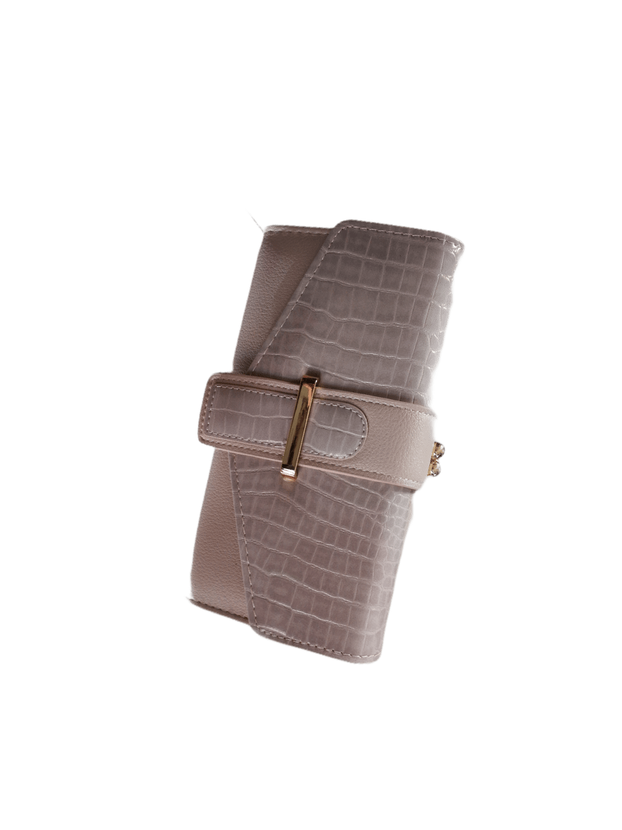 LOT DE 6 - Portefeuilles compagnon effet croco 4,90€/unité - Grossiste-pro