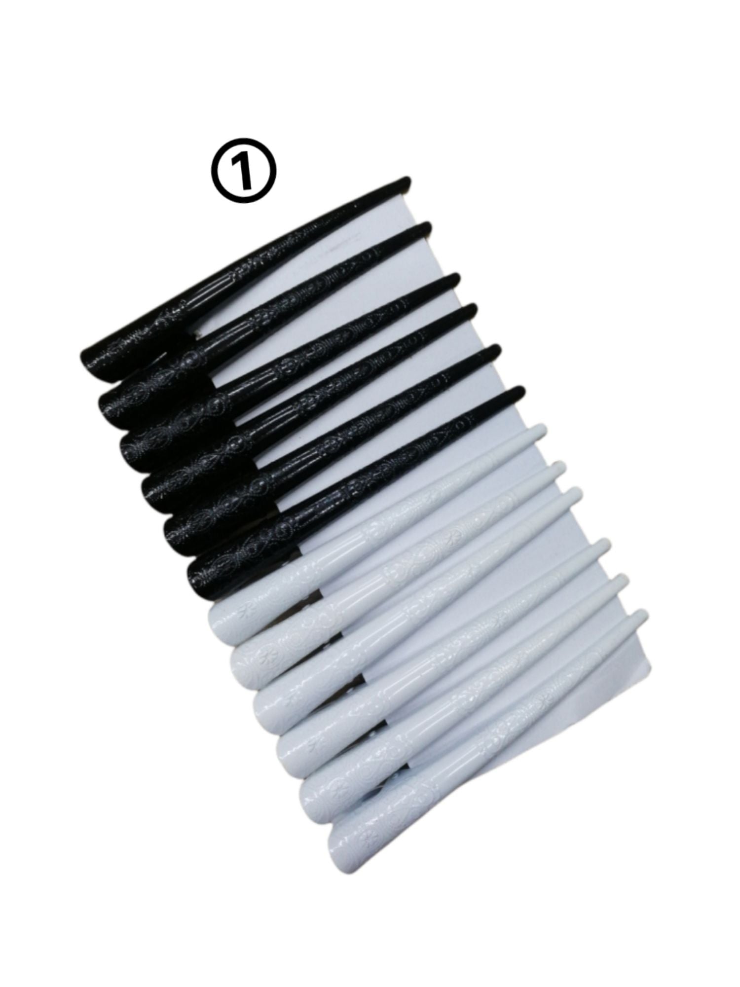 Barrette pince cheveux clip métal (2x12)