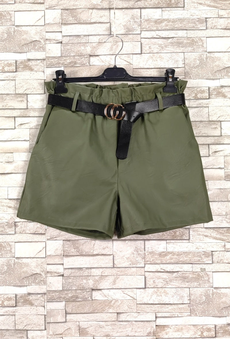 Short Court Similicuir (x6)