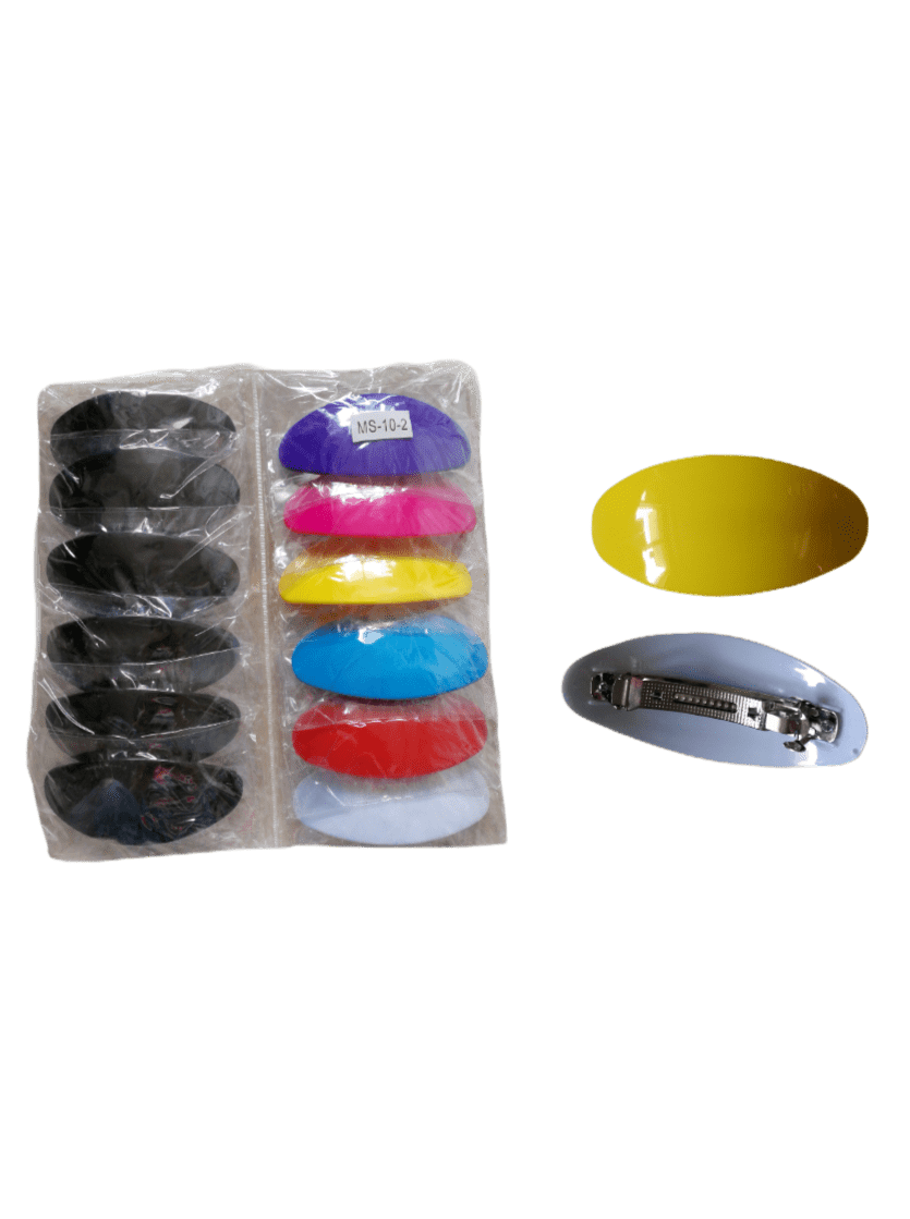 LOT DE 12 - Barrettes Pinces cheveux clip 0,50€/unité | Grossiste-pro