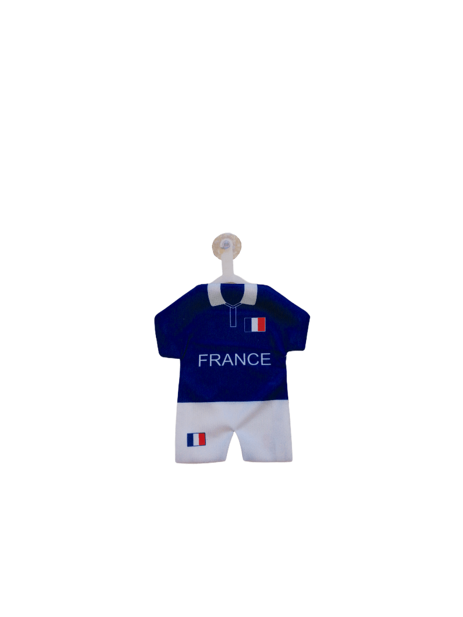 LOT DE 12 - mini maillot France ventouse 1,00€/unité | Grossiste-pro