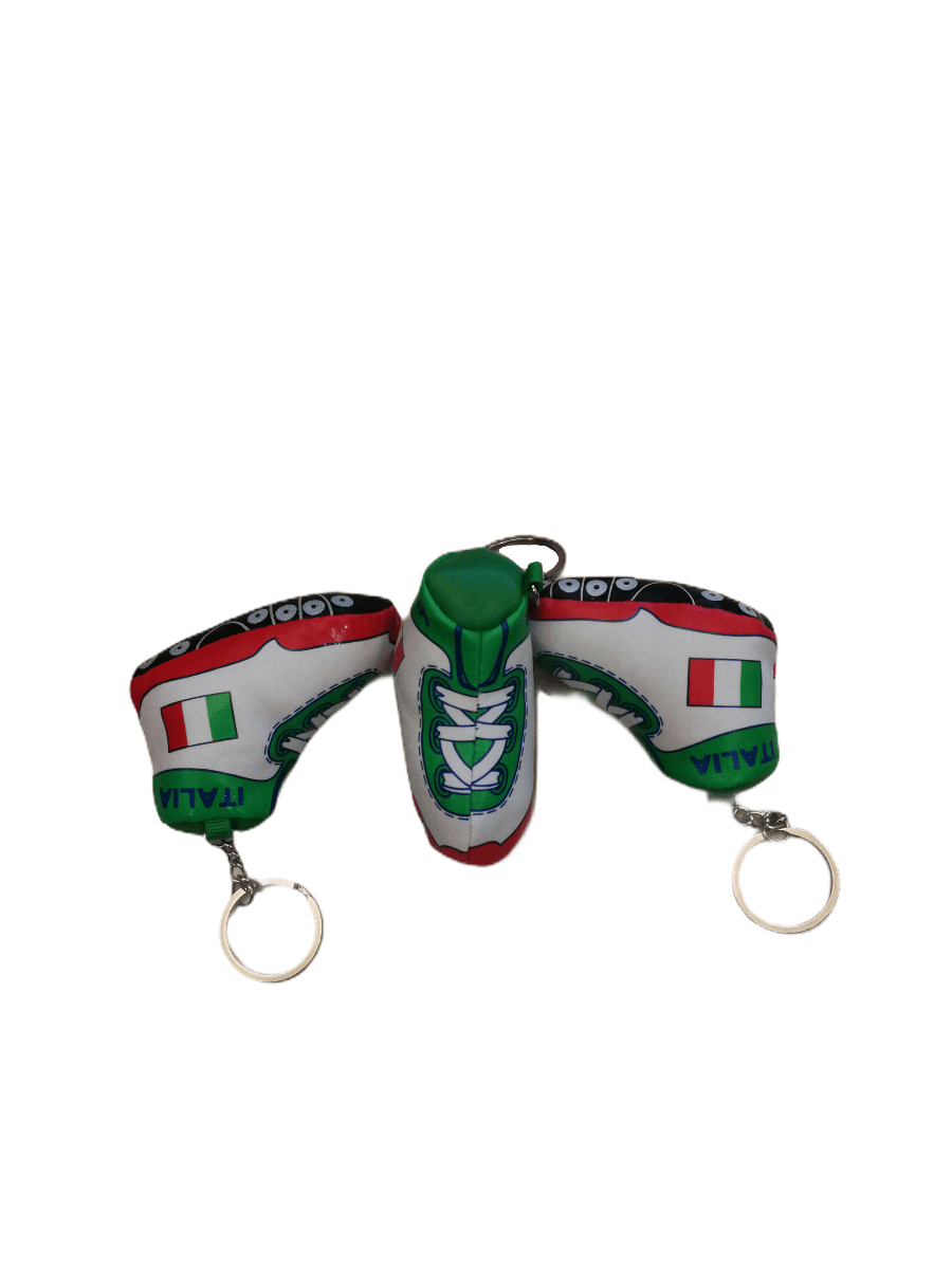 LOT DE 6 - Porte-clé foot drapeau Italie 1,00€/unité | Grossiste-pro