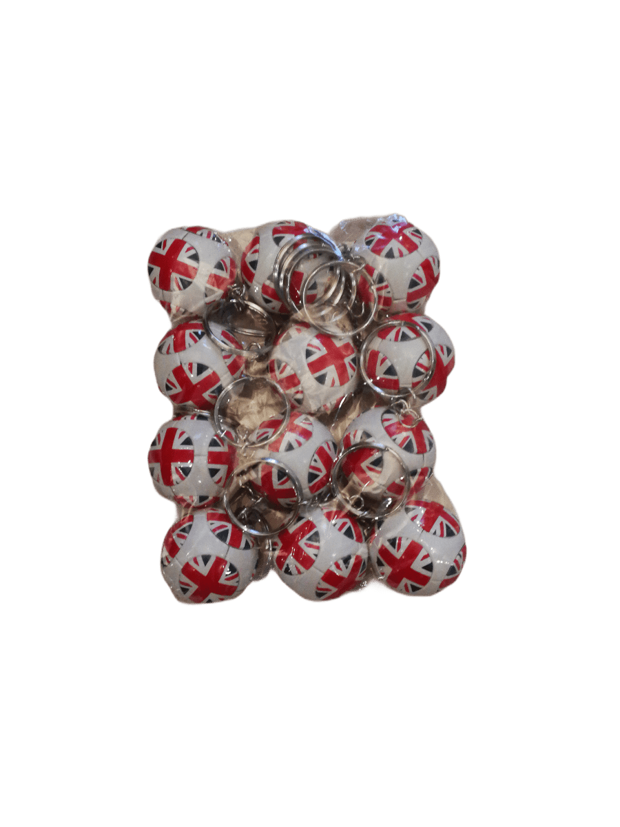 LOT DE 12 - Porte-clé foot Royaume-uni 0,80€/unité | Grossiste-pro