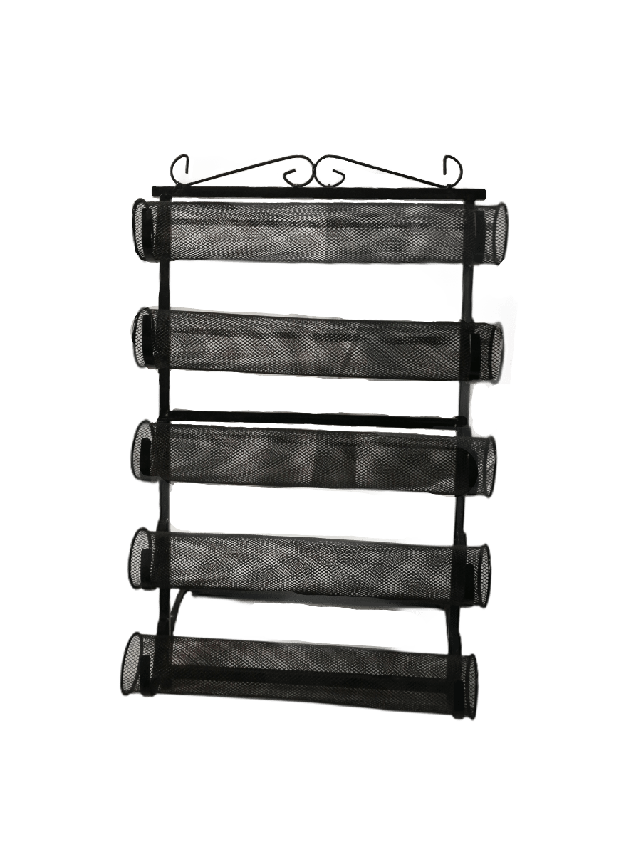 Présentoir Bracelets en métal noir à 5 niveaux | Grossiste-pro