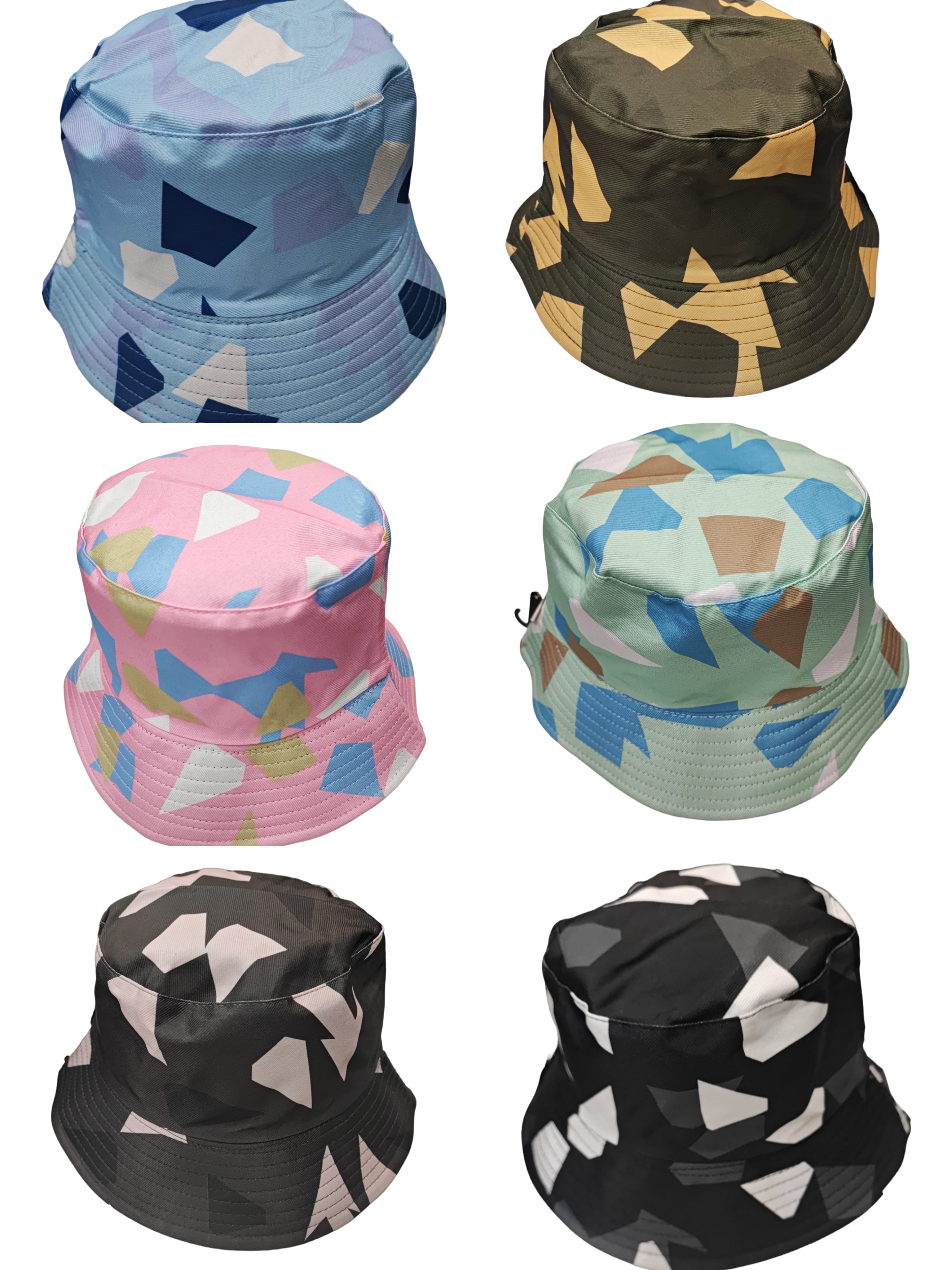 Chapeaux bob réversible (x12)