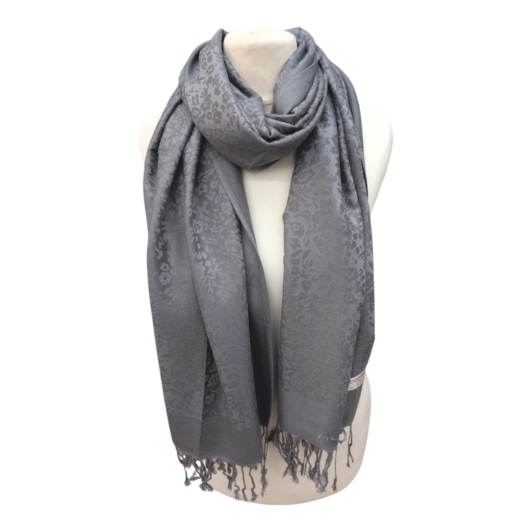 Écharpe femme motif floral PHM-62 (x12)
