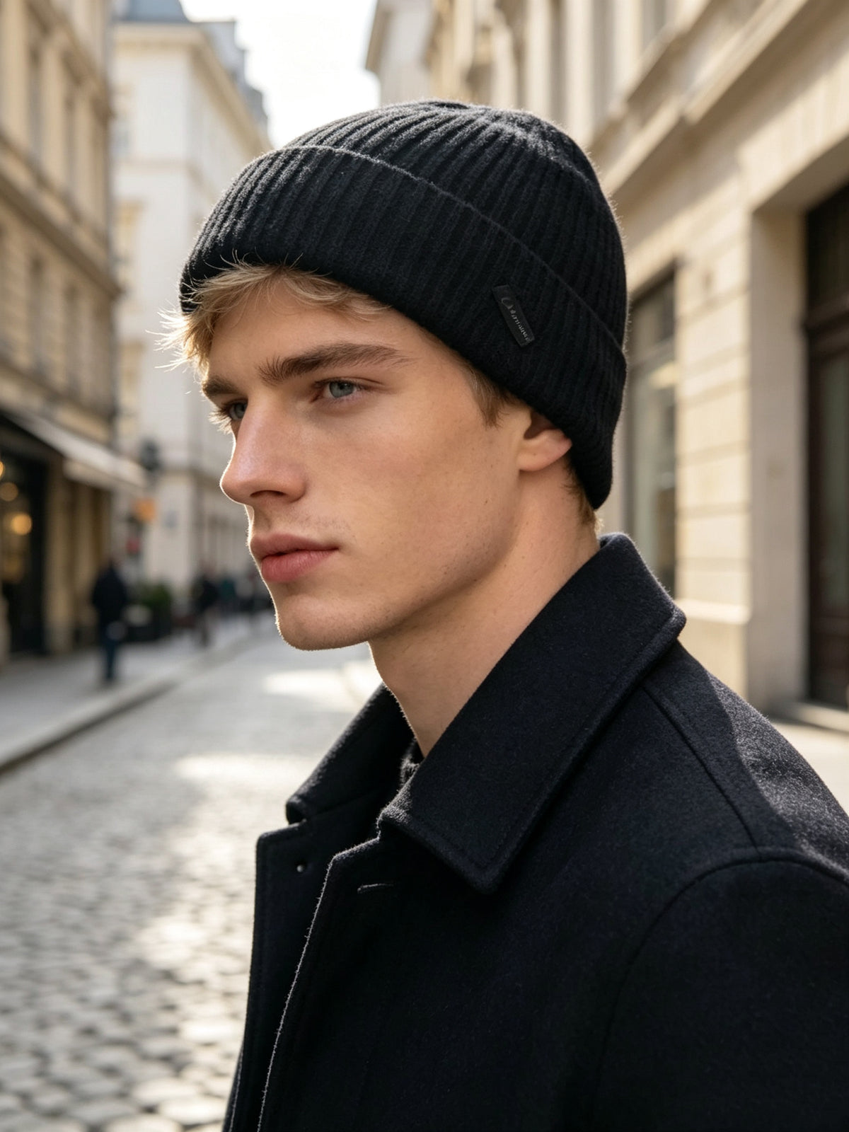 Bonnet homme en doublé polaire （x12) #22