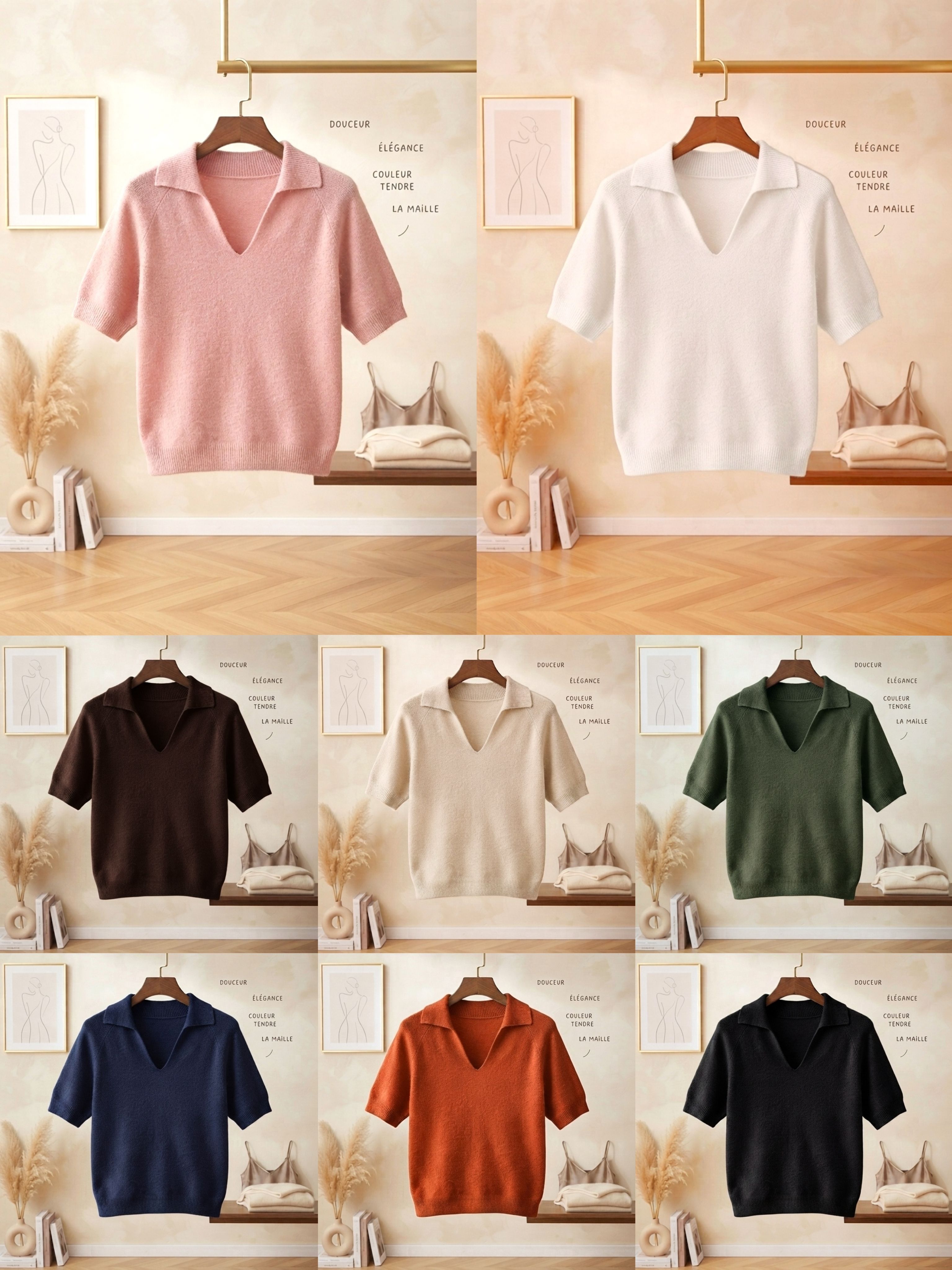 Pull Manche Courte (x8)