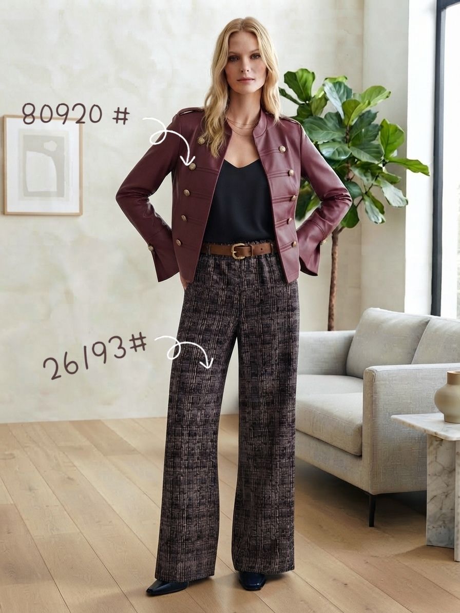 Pantalon Avec Ceinture (x6)