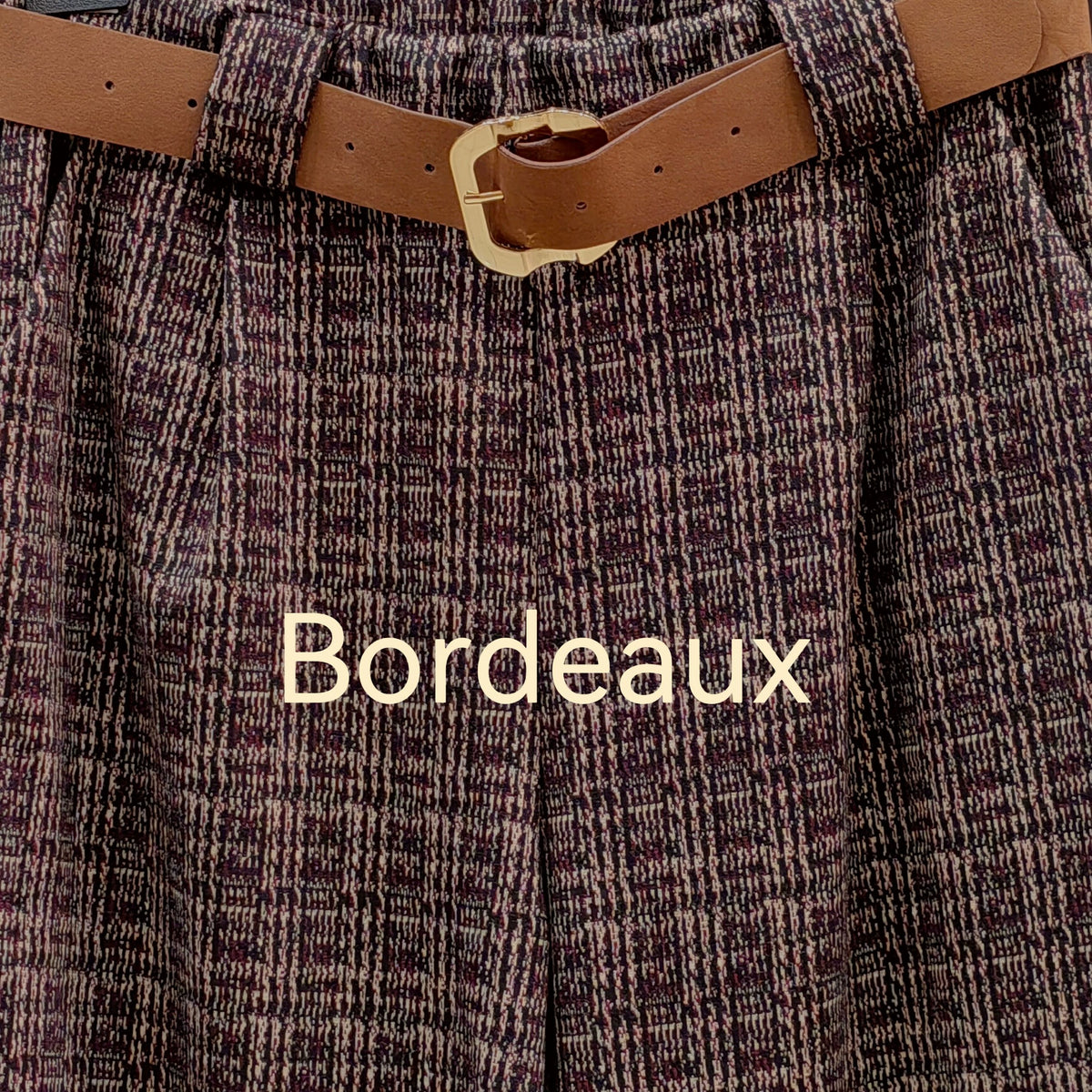 Pantalon Avec Ceinture (x6)