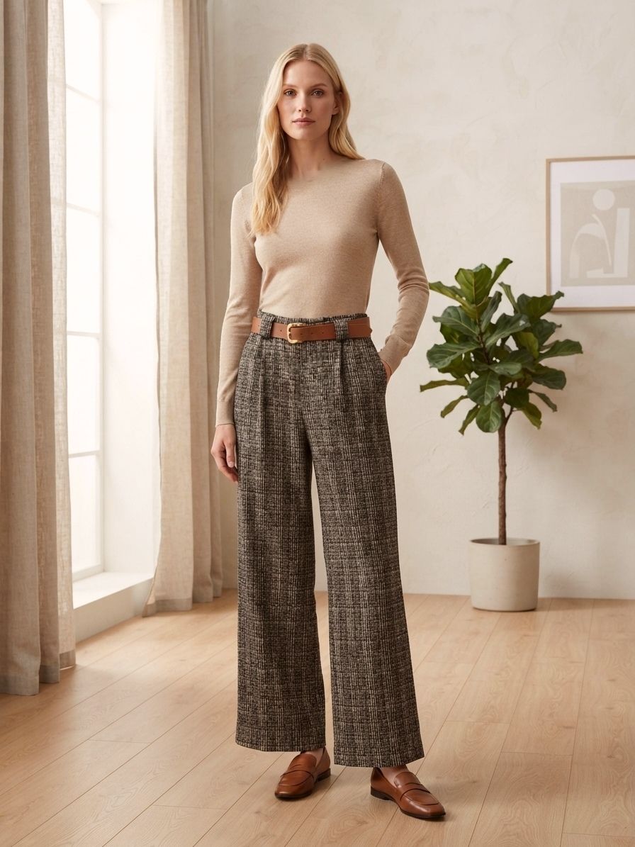 Pantalon Avec Ceinture (x6)
