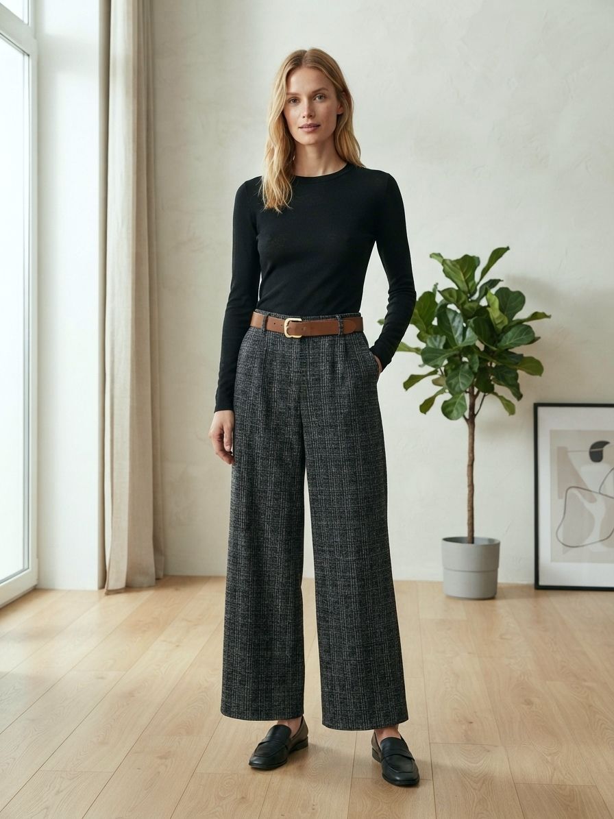 Pantalon Avec Ceinture (x6)