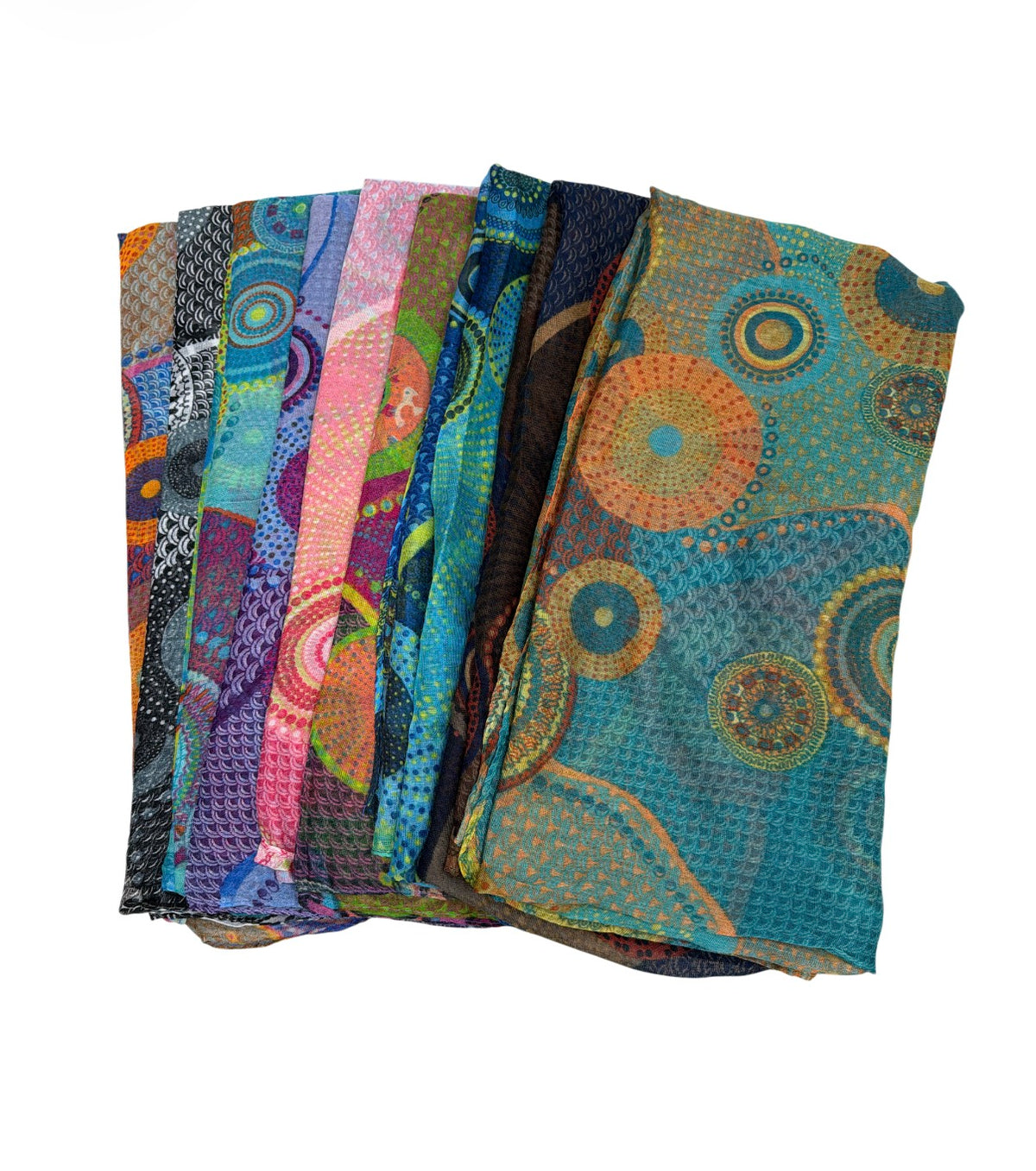 Foulard motif rosace   (x12)