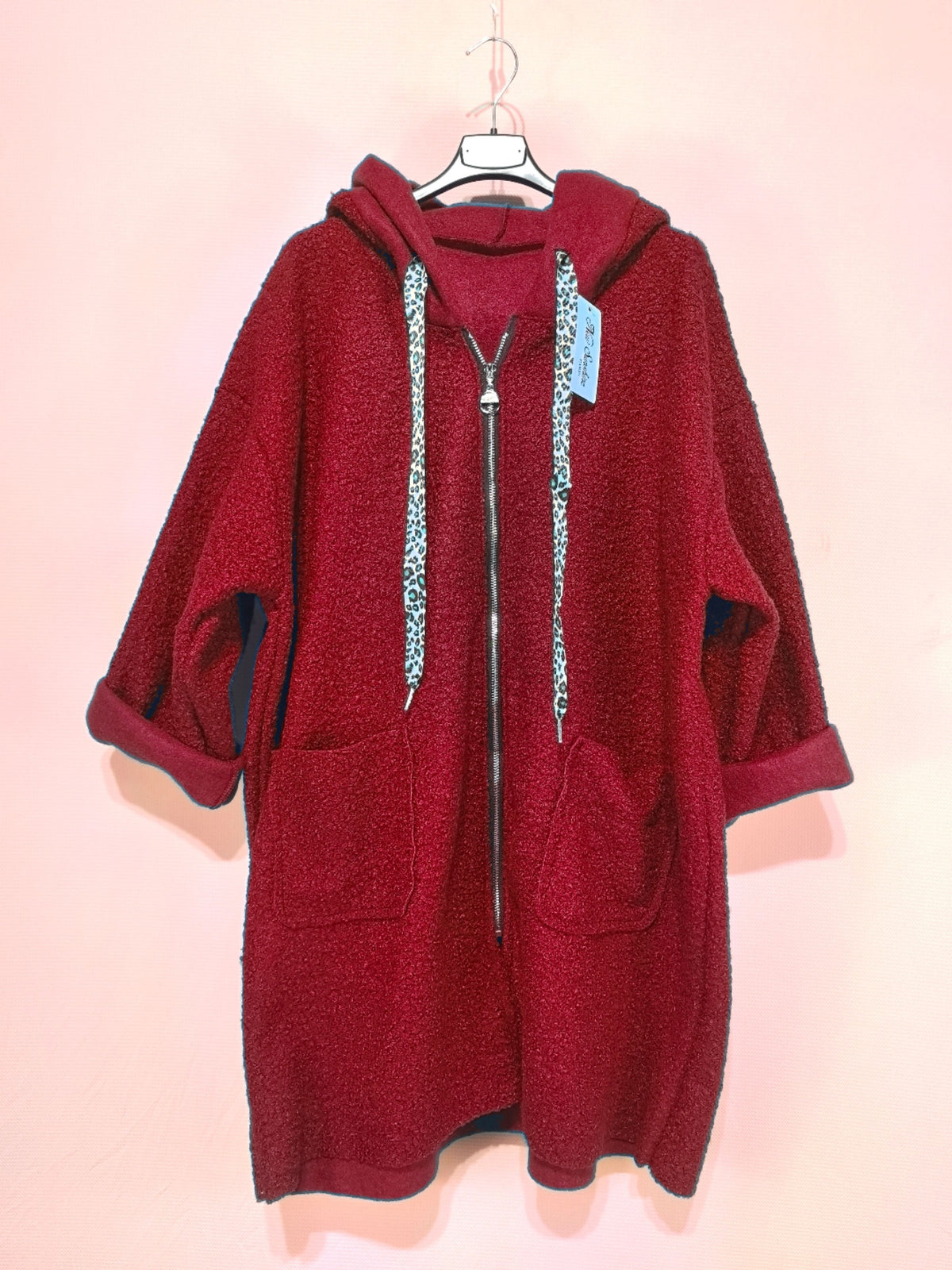 Manteau zippée avec capuche (x6)