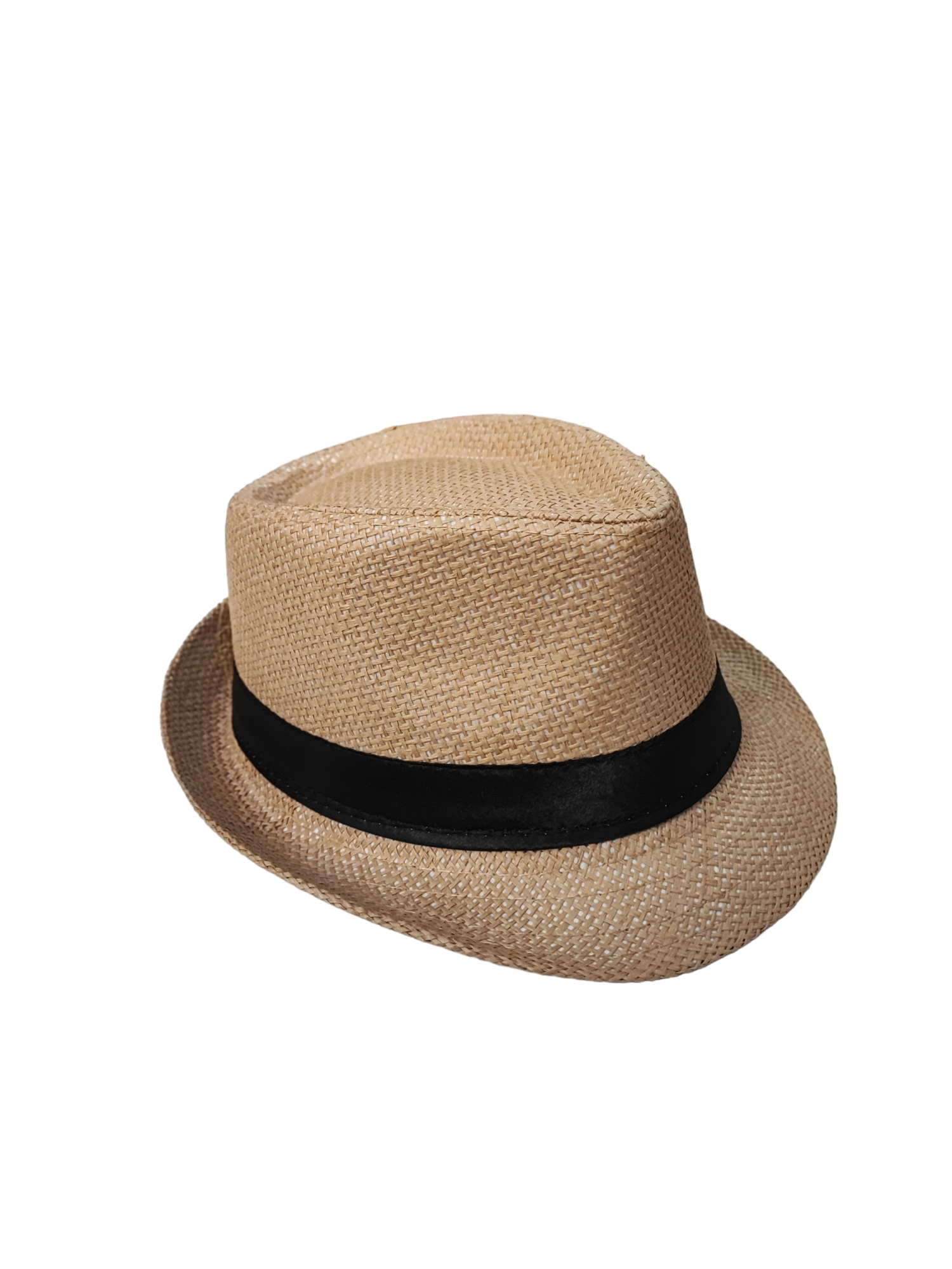 Chapeau de paille trilby borsalino (x12)#2303