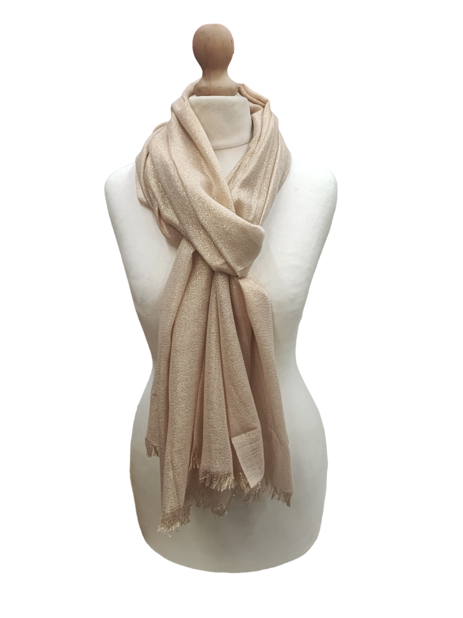 Foulard en fils d'or et d'argent （x4）*12