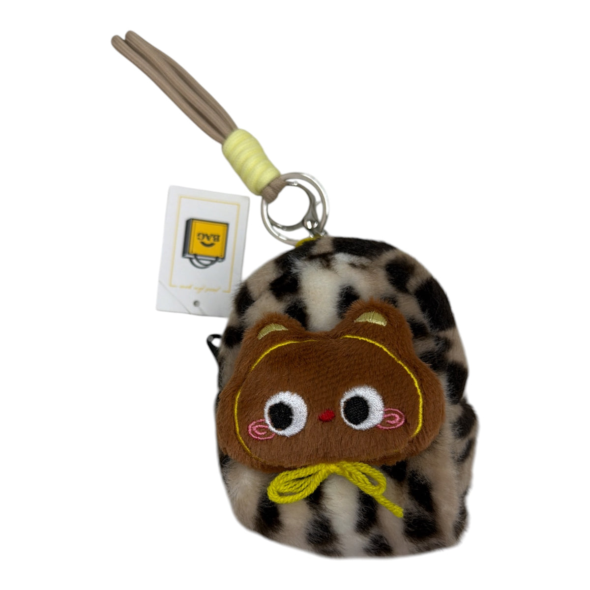 Petite pochette peluche chat（x12)