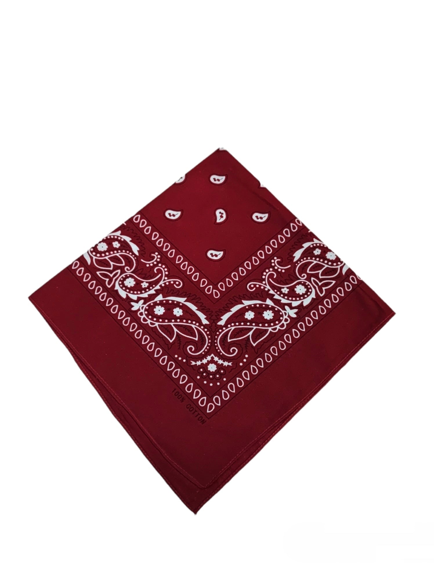 Bandana 100% coton Motif Paisley - paquet couleurs mélangés (x12) #3