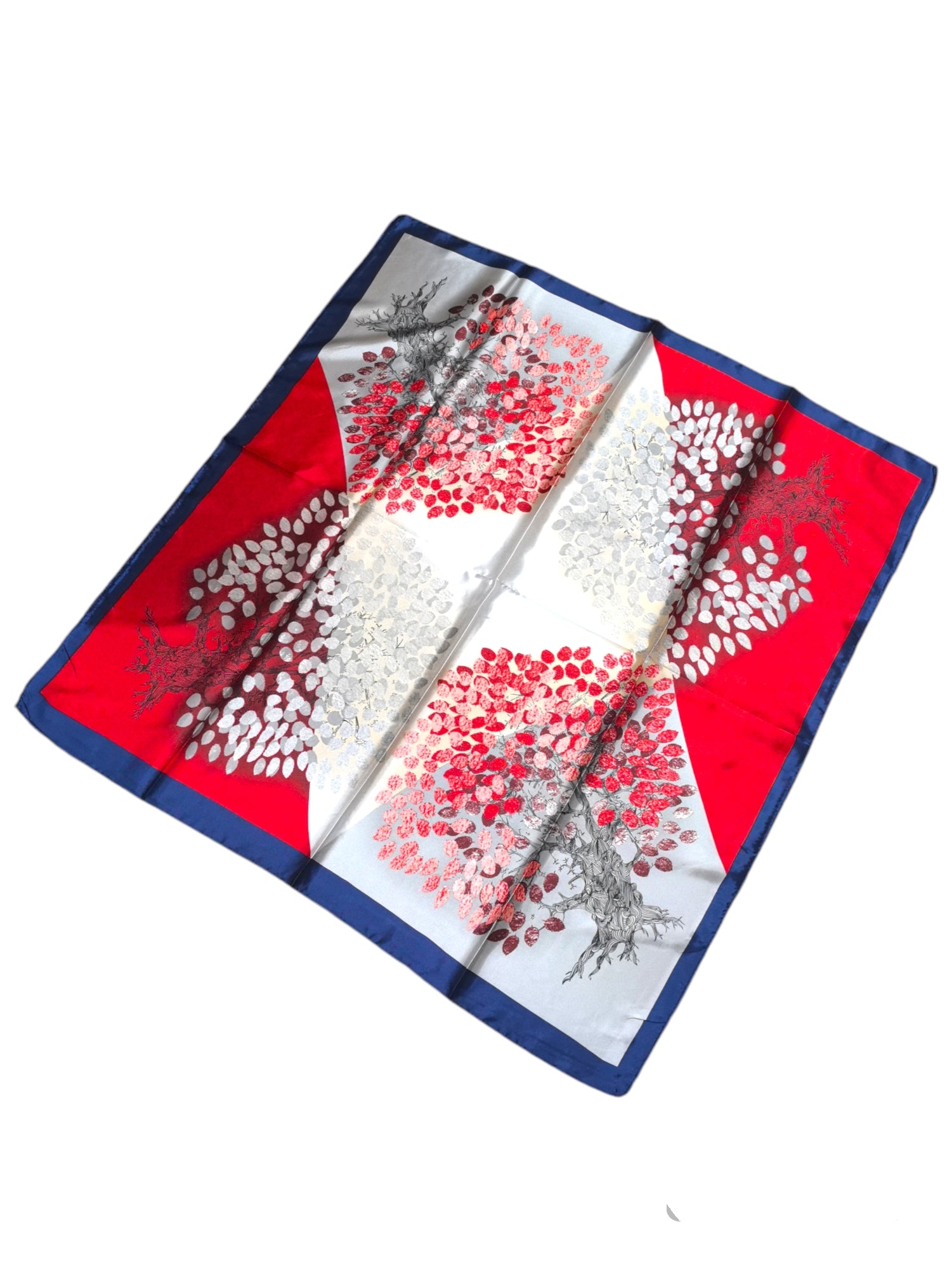 Foulard carré  90cm imprimé fantaisie (x10)#112