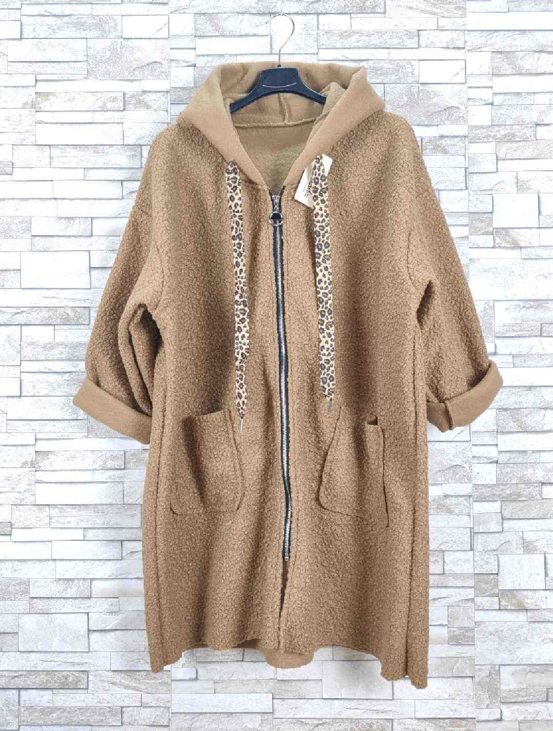 Manteau zippée avec capuche (x5)