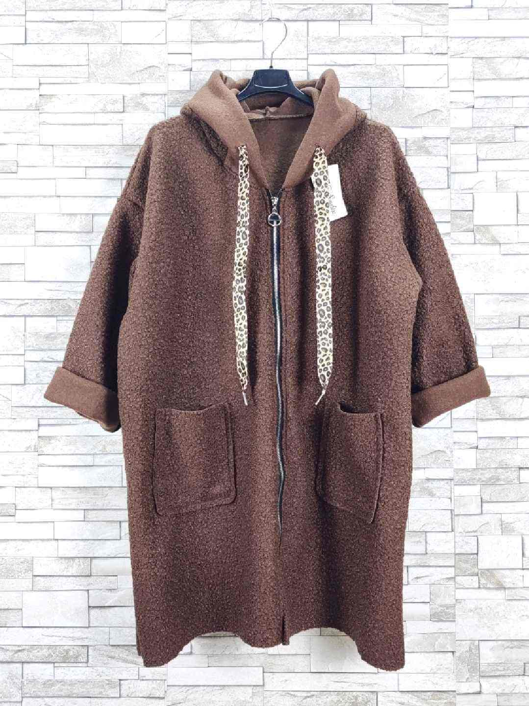 Manteau zippée avec capuche (x5)