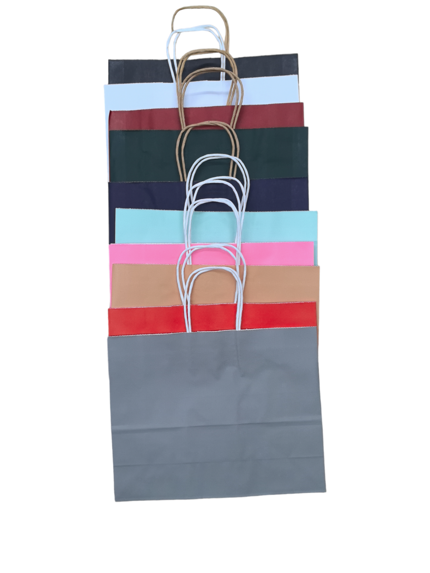 LOT DE 24 - Sacs kraft boutique (couleurs au choix)T32*25*11