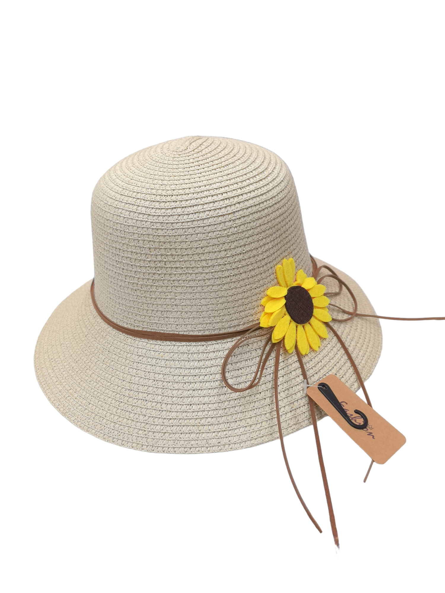 Chapeau paille femme Motif tournesol(x12)#14